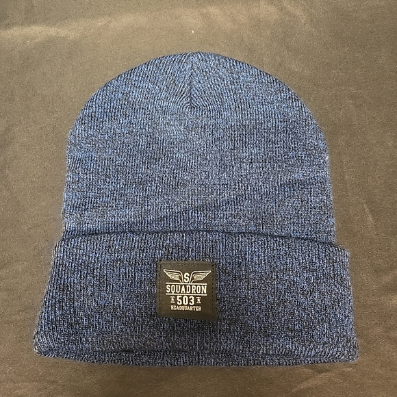 Lot Of 3 Winter Hat Knit Beanies For Men Made With 100% Acrylic Unlined - Picture 3 of 5